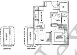 The Hillford (D21), Apartment #556423101